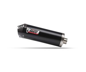 Y.080.LVC - Scarico Completo Mivv OVAL Nero YAMAHA T-MAX 560 (25-25)