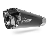 Y.083.KDRB - Scarico Completo Mivv DELTA RACE Inox Nero YAMAHA MT-07 (25-25)