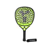 Y 1 racchetta da padel AX3 per giocatori intermedi - Diamond Shape Mid Balance, BiFusion telaio a doppio strato, 3K Carbon Twill Face, EV50 ProFoam EVA Core, Power Control Spin