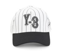 Y-3, ,Accessories ,Uomo ,Bianco ,ONE SIZE Pinstripe Cap