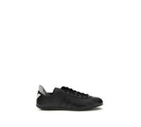Y-3 Black Calf Leather Bos Taurus Athletic Sneakers - EU40.5/US7.5