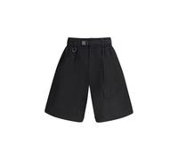 Y-3 Black Cotton Bermuda Shorts - M