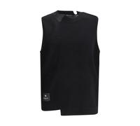 Y-3 Black Cotton Sleeveles Sweater - XL