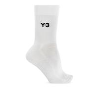 Y-3 - Calze con logo - - Underwear - Uomo - Bianco - S