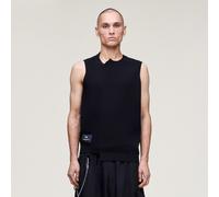 Y-3 GFX KNITTED VEST Black S