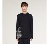 Adidas, ,Tops ,Uomo ,Nero ,S Gfx Long Sleeve T-Shirt