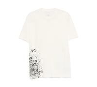 Y-3 - GFX Short Sleeve Tee - - Tops - Uomo - Bianco - L