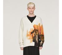 Y-3 Graphic Knit Cardigan Core White / Multicolor M