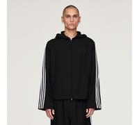 Y-3 Hooded Track Top 3-Stripes Black S