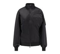 Y-3, ,Jackets ,Donna ,Nero ,S Giacca Nera Zip Asimmetrica Isolamento PrimaLoft