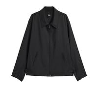 Y-3, ,Jackets ,Uomo ,Nero ,L Giacca nera con zip e tasche frontali