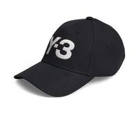 Y-3 Black Cotton Cap (Baseball Hat) - UNI