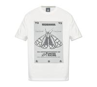 Y-3 - Nbhd Graphic Tee - - Tops - unisex - Bianco - L