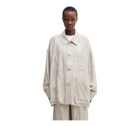 Y-3 - Overshirt con tasche applicate - - Jackets - Donna - Beige - M