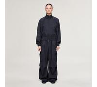 Y-3 PINSTRIPE UT STRAIGHT LEG PANTS Black M