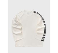 Y-3 RAW EDGE 3 STRIPES LONG SLEEVE TEE men Longsleeves white in taglia:L