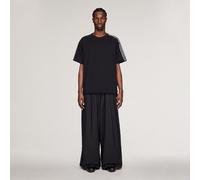 Y-3 RAW EDGE 3 STRIPES WIDE PANTS Black XL