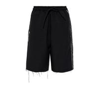 Y-3, ,Shorts ,Donna ,Nero ,XS Sport Uniform Raw Cut 3-Stripes Shorts