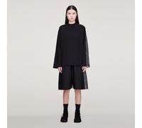 Y-3 SPORT UNIFORM RAW CUT 3 STRIPES SHORTS Black S