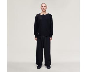 Y-3 SPORT UNIFORM WIDE LEG PANTS Black M