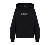Adidas, ,Sweatshirts & Hoodies ,Uomo ,Nero ,L Y-3 Brushed Terry GFX Hoodie