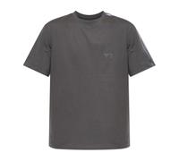 Y-3 - T-shirt a Maniche Corte con Righe Sfumate - - Tops - Uomo - Grigio - L