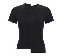 Y-3 - T-shirt a Maniche Corte Slim Fit - - Tops - Donna - Nero - S