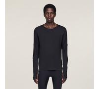 Y-3 T-shirt a maniche lunghe da running Black M
