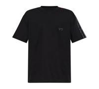 Adidas - T-shirt a maniche corte a righe sfumate - - Sport - Uomo - Nero - M