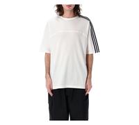 Y-3, ,Tops ,Uomo ,Bianco ,S T-shirt a 3 strisce