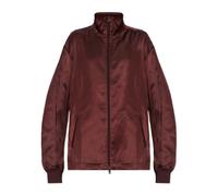 Y-3 - Track Top con Zip Integrale e 3-Stripes in Raso Degradé - - Sweatshirts & Hoodies - Donna - Rosso - M