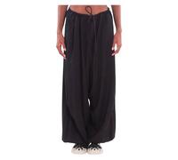 Y-3, ,Trousers ,Donna ,Nero ,S Rayon Twill Wide Pants