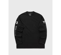 Y-3, ,Tops ,Uomo ,Nero ,L Chaos Logo Long Sleeve Tee