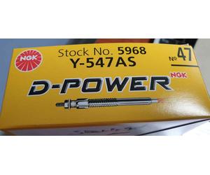 Y-547AS - 2 CANDELETTE ORIGIN. NGK D-POWER BMW 1 - 3 - 5 - 6 - 7 - X3 - X5 - X6