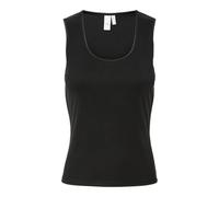Y.A.S Tank Top Yaspaloma Noos-Canottiera, Nero, M Donna