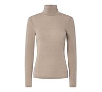 Y.A.S Yas Yaswoola LS High Neck Top Noos - Maglia a Maniche Lunghe da Donna, Fungi, M