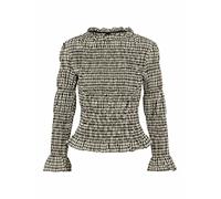 Y.A.S Yaschemma LS Smock Top Noos, Eggnog/Dettagli: a Quadri, M Donna