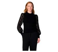 YAS Pullover 'YASDotme' nero Donna YAS XS