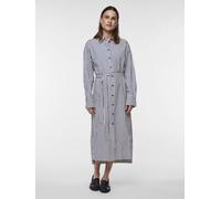 Y.A.S - Yasesta Ls Long Shirt Dress S Blu - Abbigliamento XS Blu