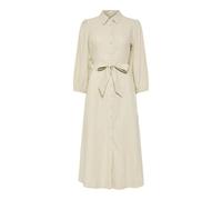 Y.A.S Yasflaxy Noos-Maglietta a 3/4 Abito Camicetta, Betulla, XS Donna