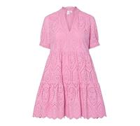Yas Holi Short Sleeve Short Dress Rosa M Donna