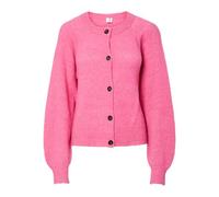 Y.A.S Yasjohi LS Wool Knit Cardigan S. Noos, Rosa Begonia, S Donna