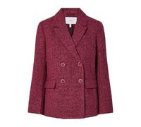 Y.A.S Yaspetra LS Boucle Blazer S. Noos, Rosso Tibetano, 46