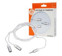 Y Adattatore Per Cuffie 3,5Mm Jack 2X Cuffie AUX Divisore Cavo Jack