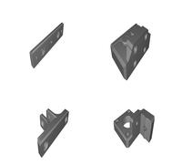 Y-Axis Motor Mount and Belt Tensioner for Anet A8 Plus - Complete Upgrade Kit