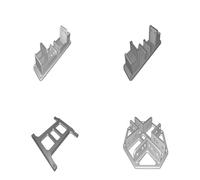 Y-Axis Rail Support System for TEVO Tarantula Dual Support with Cable Management