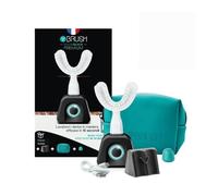 Y-Brush - Spazzolino elettrico - Spazzola a Y - Pacchetto NylonStart (NylonBlack Premium - Black, M - Adult 12+)