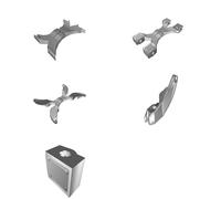 Y-Carriage Slide Assembly for Anet E12 3D Printer - 172mm Center Distance