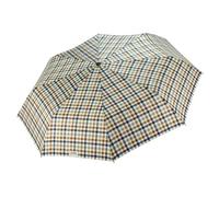 Y-DRY Ombrello Corto Antivento, Pieghevole per Auto ad 8/10 Stecche, Apri&Chiudi con Fusto Ribaltabile, Idrorepellente con Struttura in Acciaio, Alluminio e Fibra di Carbonio (SCOTTISH TABACCO)