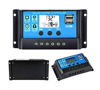 Y&H 20A 12V 24V regolatore di carica solare automatico Controller PWM LCD Dual USB 5V uscita pannello solare regolatore fotovoltaico